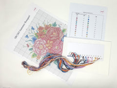 My Cross Stitch - Contemporary Floral - Counted Cross Stitch Kit - Summer Bouquet