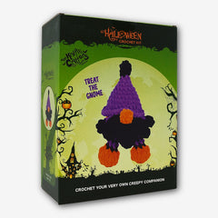 Knitty Critters - Halloween- Treat The Gnome | DIY Amigurumi Crochet Kit