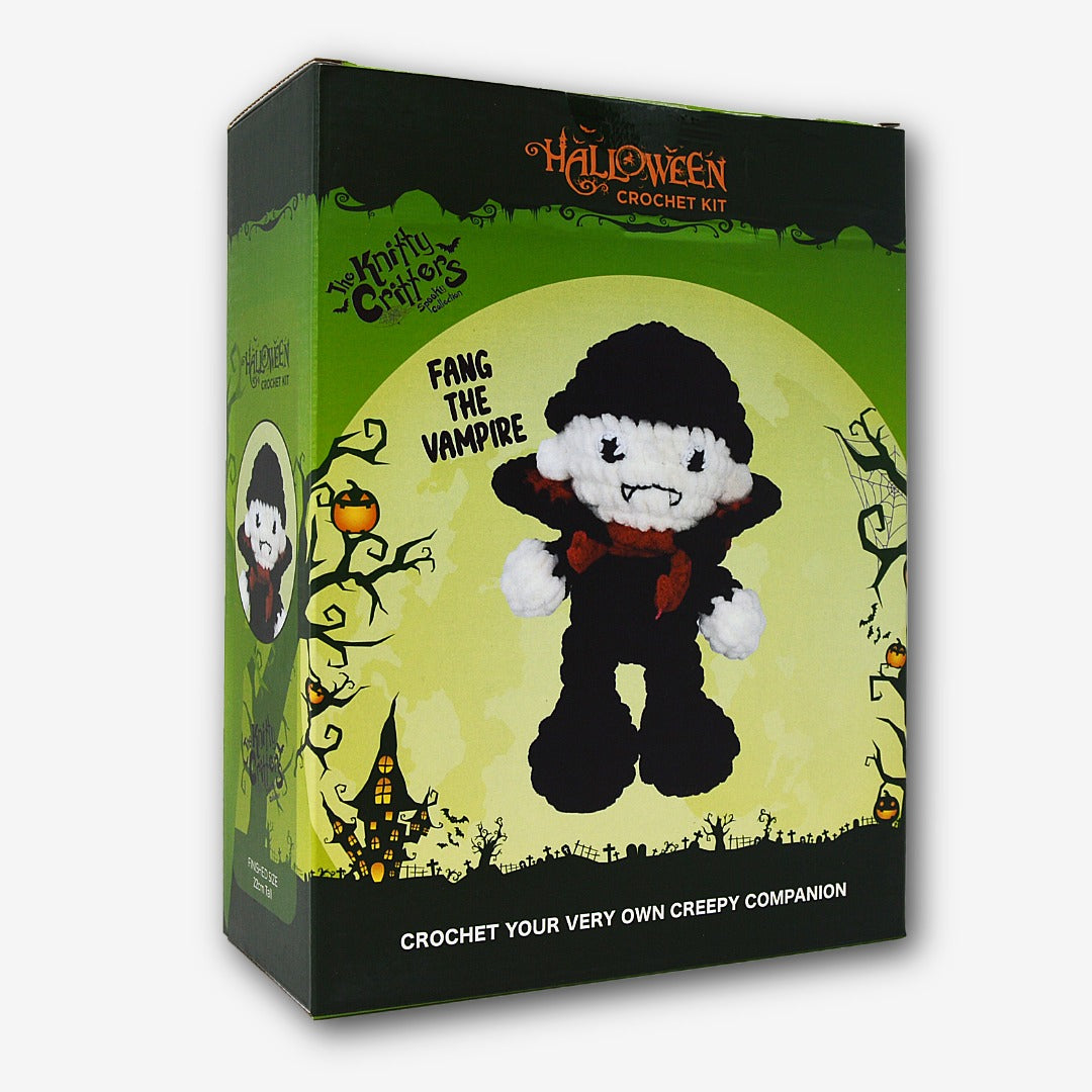 Knitty Critters - Halloween - Vampire | DIY Amigurumi Crochet Kit