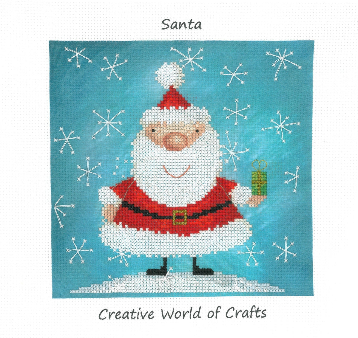 Christmas Cross Stitch Collection - Santa Claus Counted Cross Stitch Kit