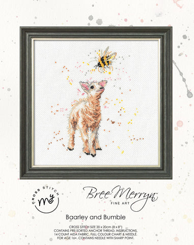 Bree Merryn - Counted Cross Stitch Kit - Baarley & Bumble