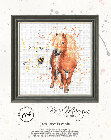 Bree Merryn - Counted Cross Stitch Kit - Beau & Bumble