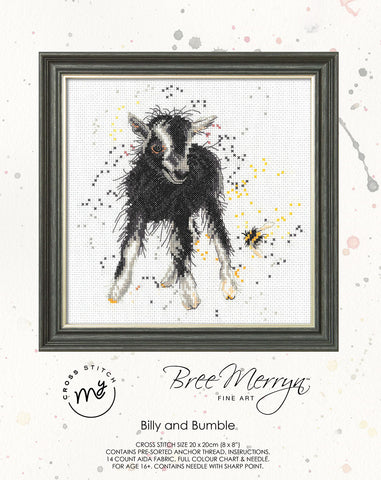 Bree Merryn - Counted Cross Stitch Kit - Billy & Bumble