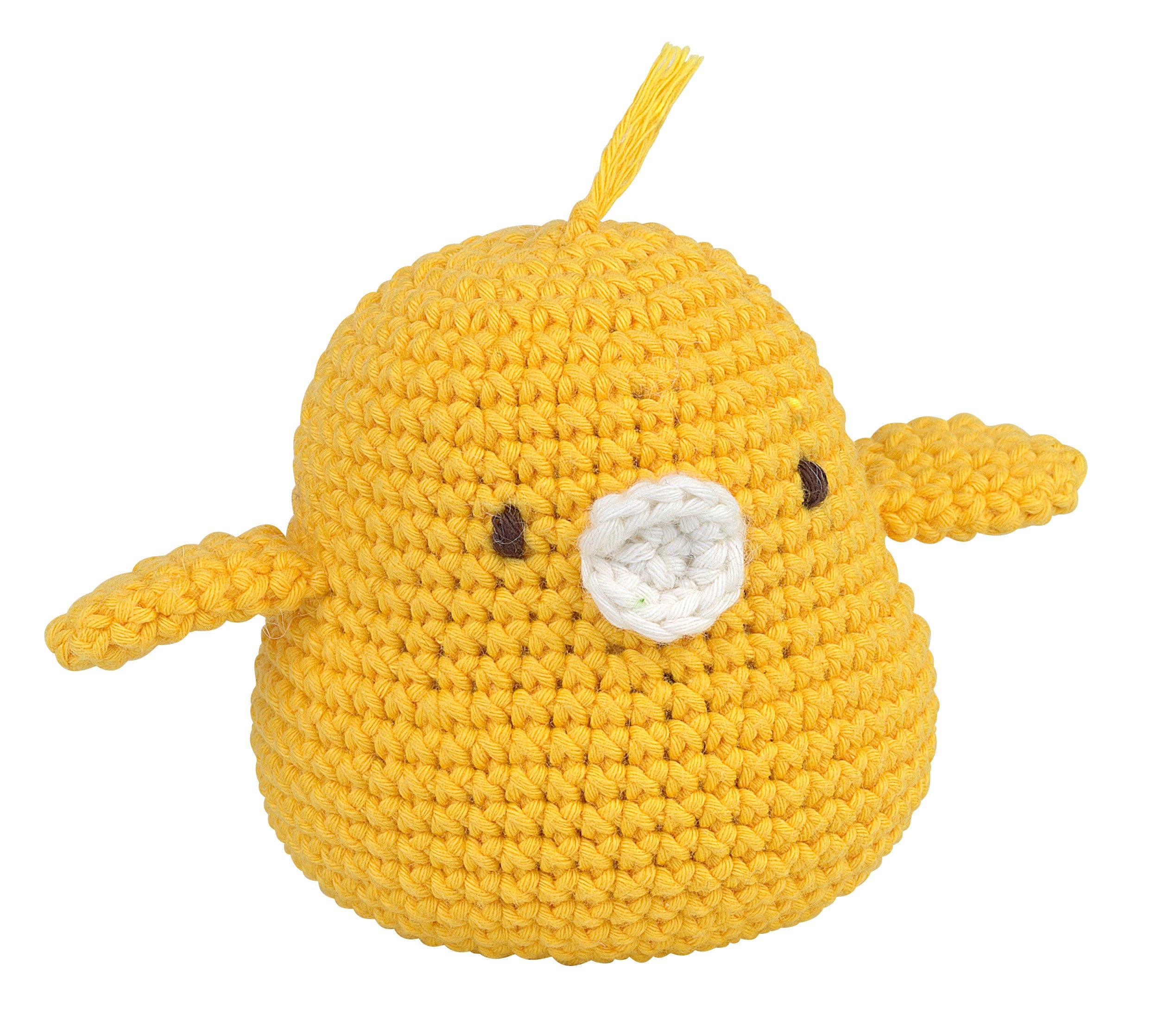 Knitty Critters - Pouch Pals I Colin The Chick | DIY Amigurumi Crochet Kit